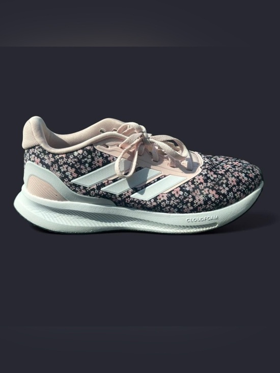 adidas Other - adidas girl’s Pink Floral Cloudfoam Athletic Shoe - US 5
